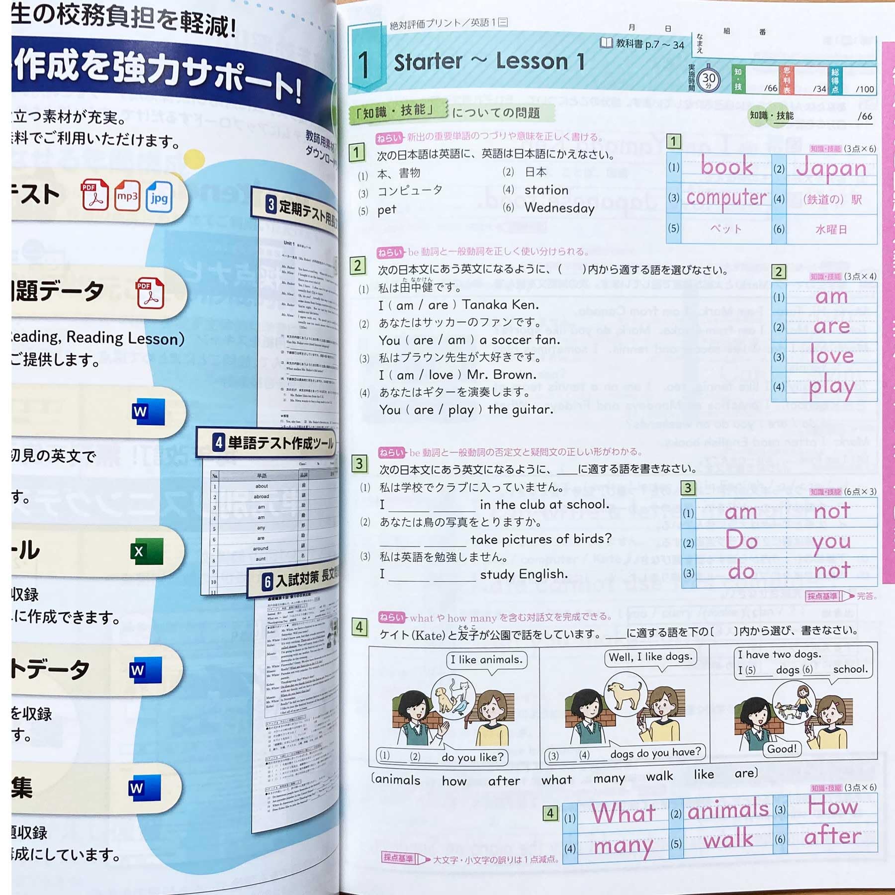 Amazon.co.jp: 2025年度版「絶対評価プリント 英語 1年 三省堂 ニュー